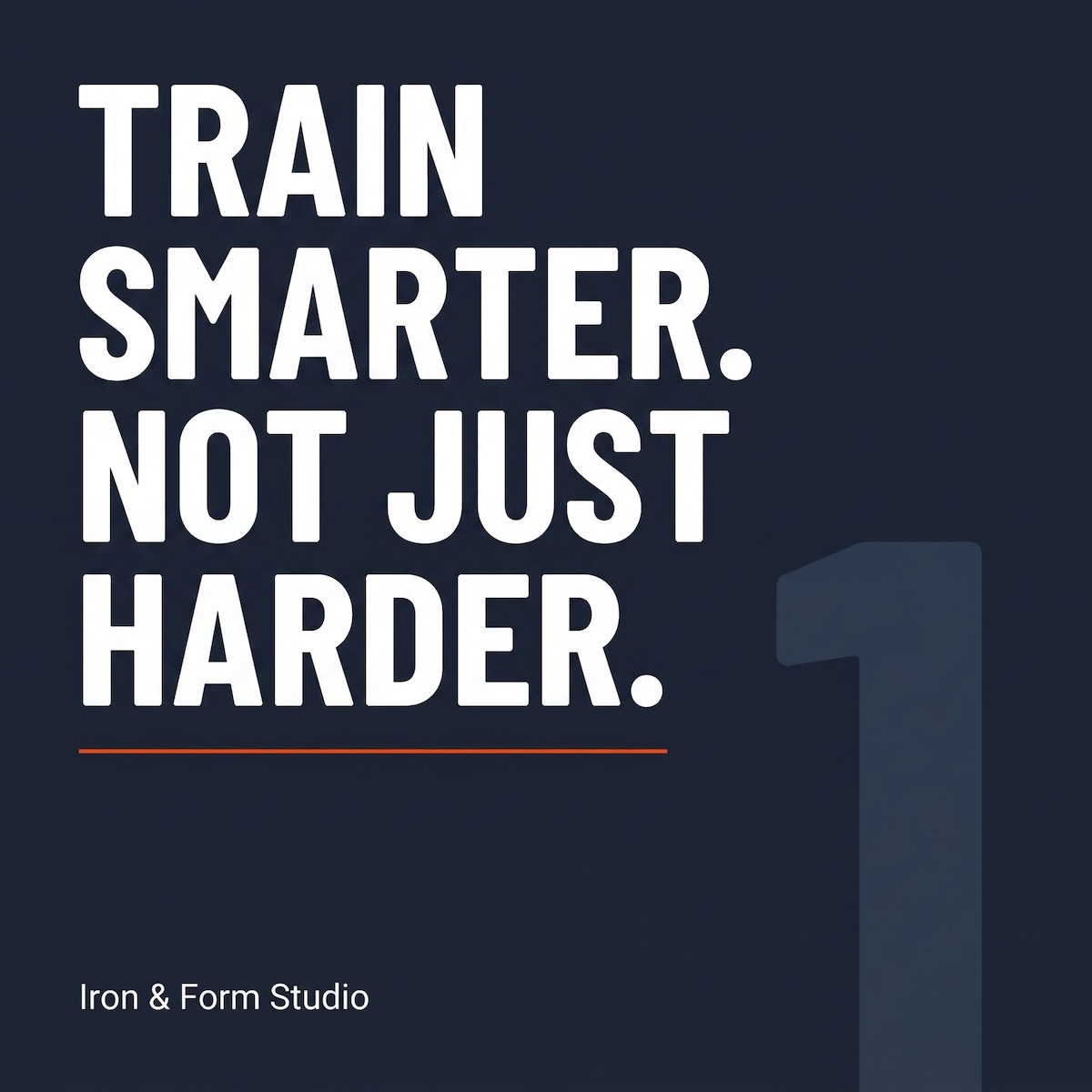 Iron and Form Studio Instagram post