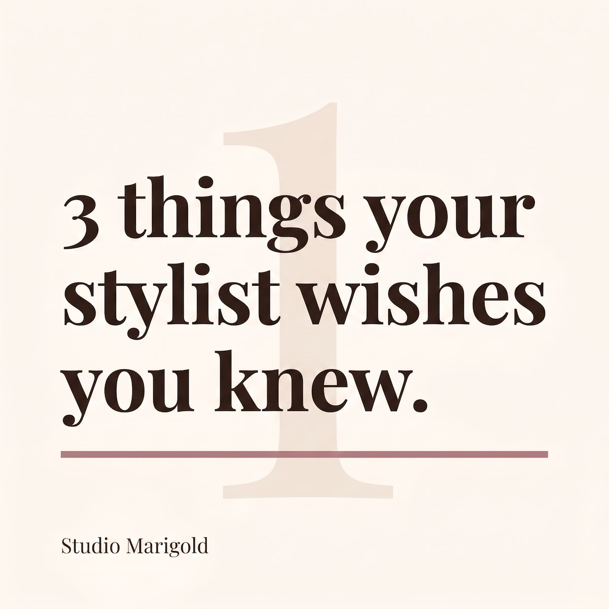 Studio Marigold Instagram post