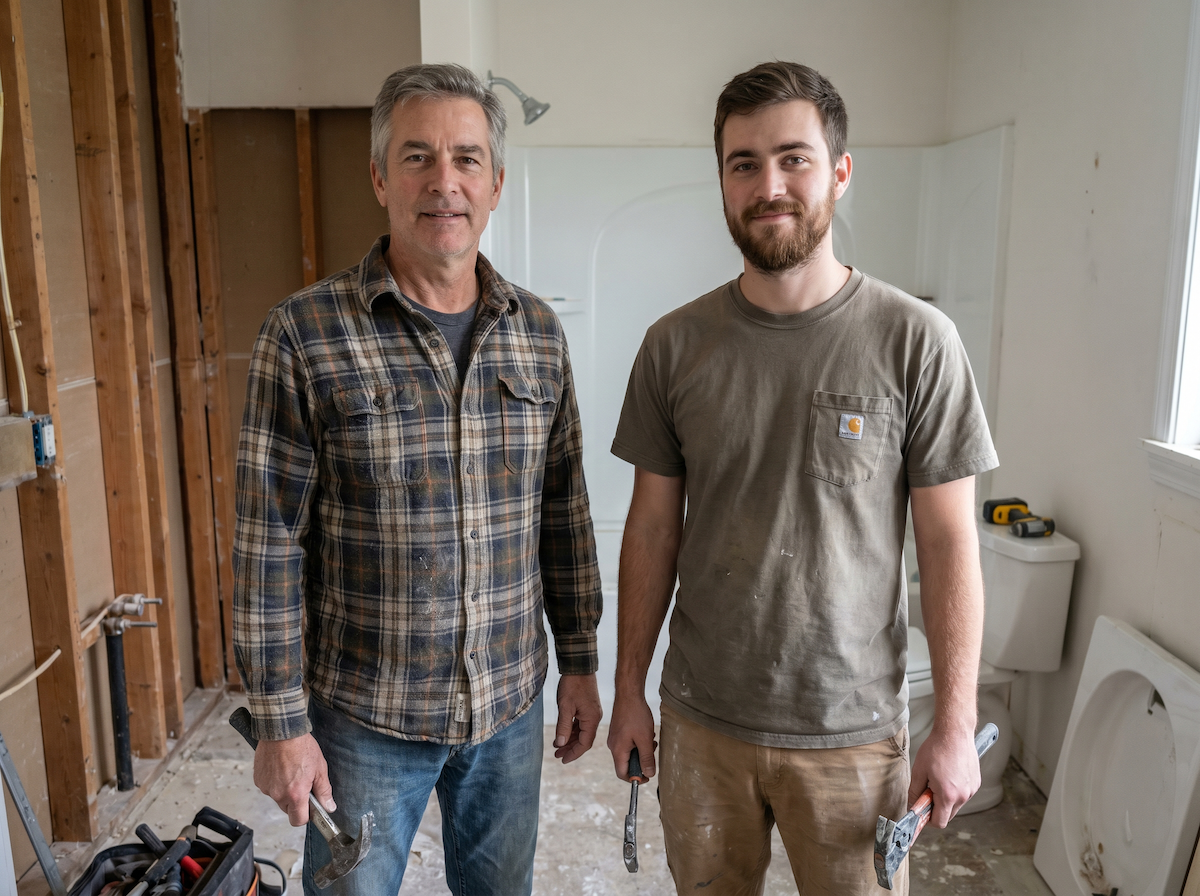 The Ridge and Sons Construction team